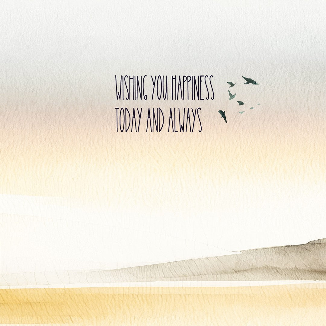 Happy Birthday To You Cranes - Greeting Card - Re-vived