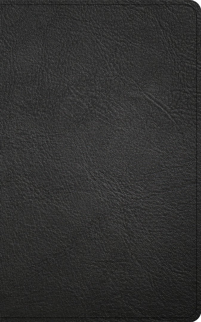 CSB Single-Column Personal Size Reference Bible, Black - Re-vived