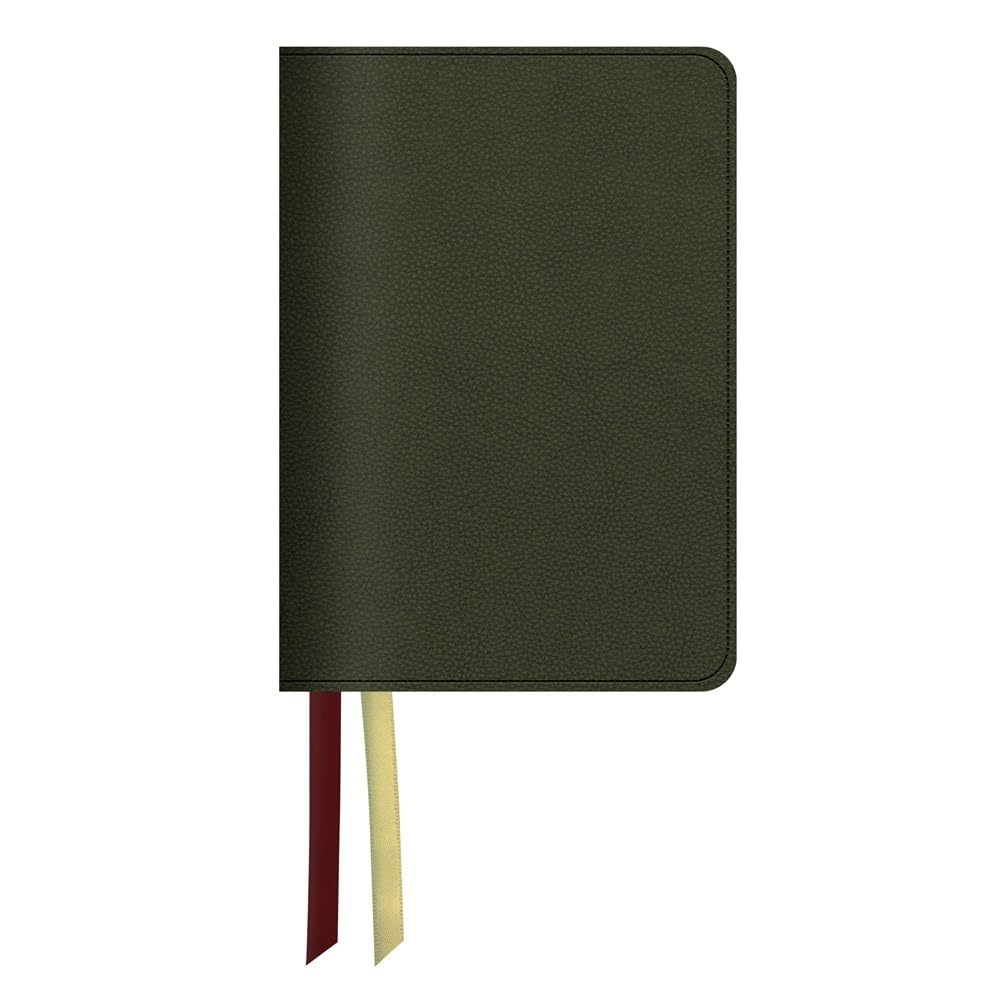 LSB Portable Paragraph Reference Bible, Forest Green Indexed - Re-vived