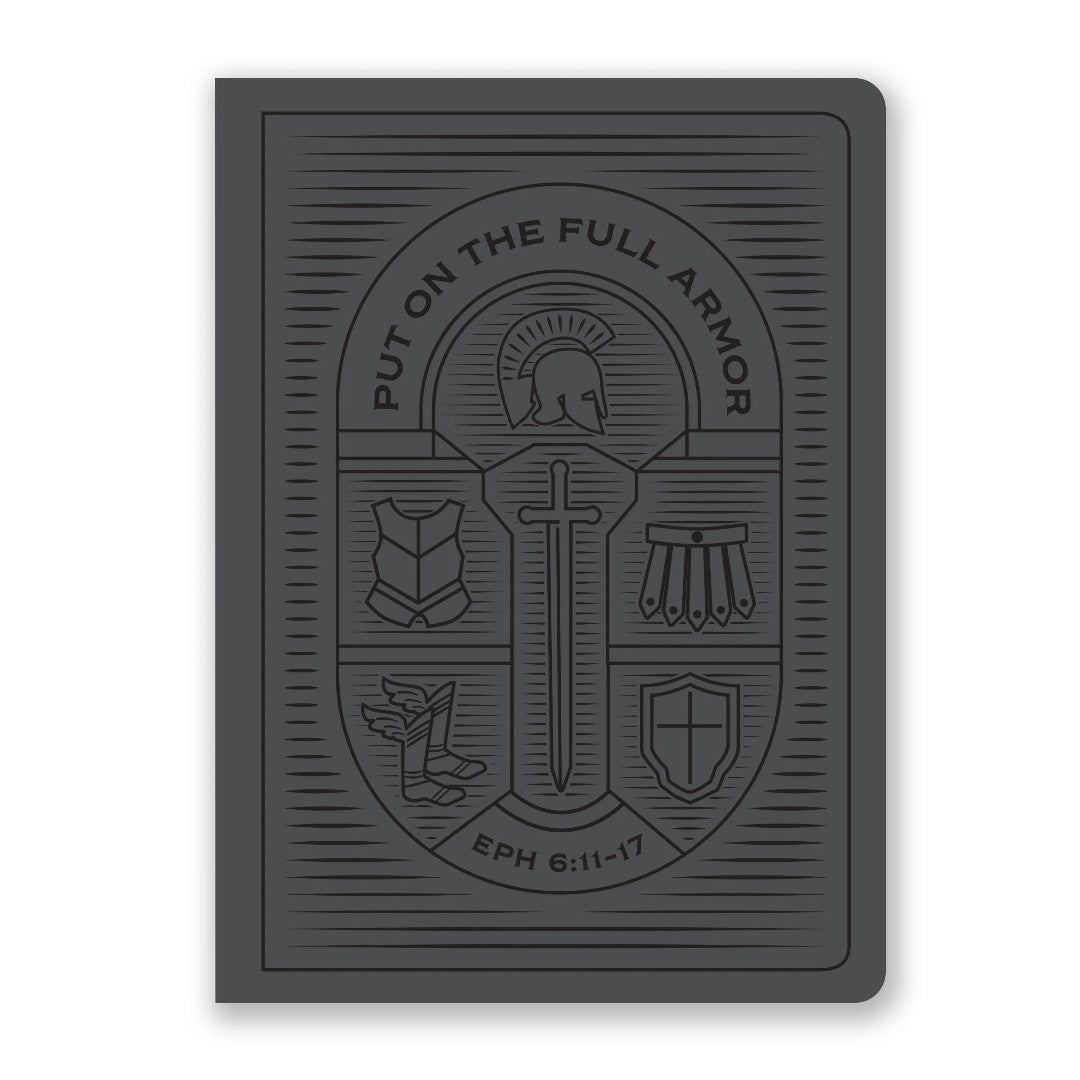 Armor of God Journal, Steel Grey - Re-vived