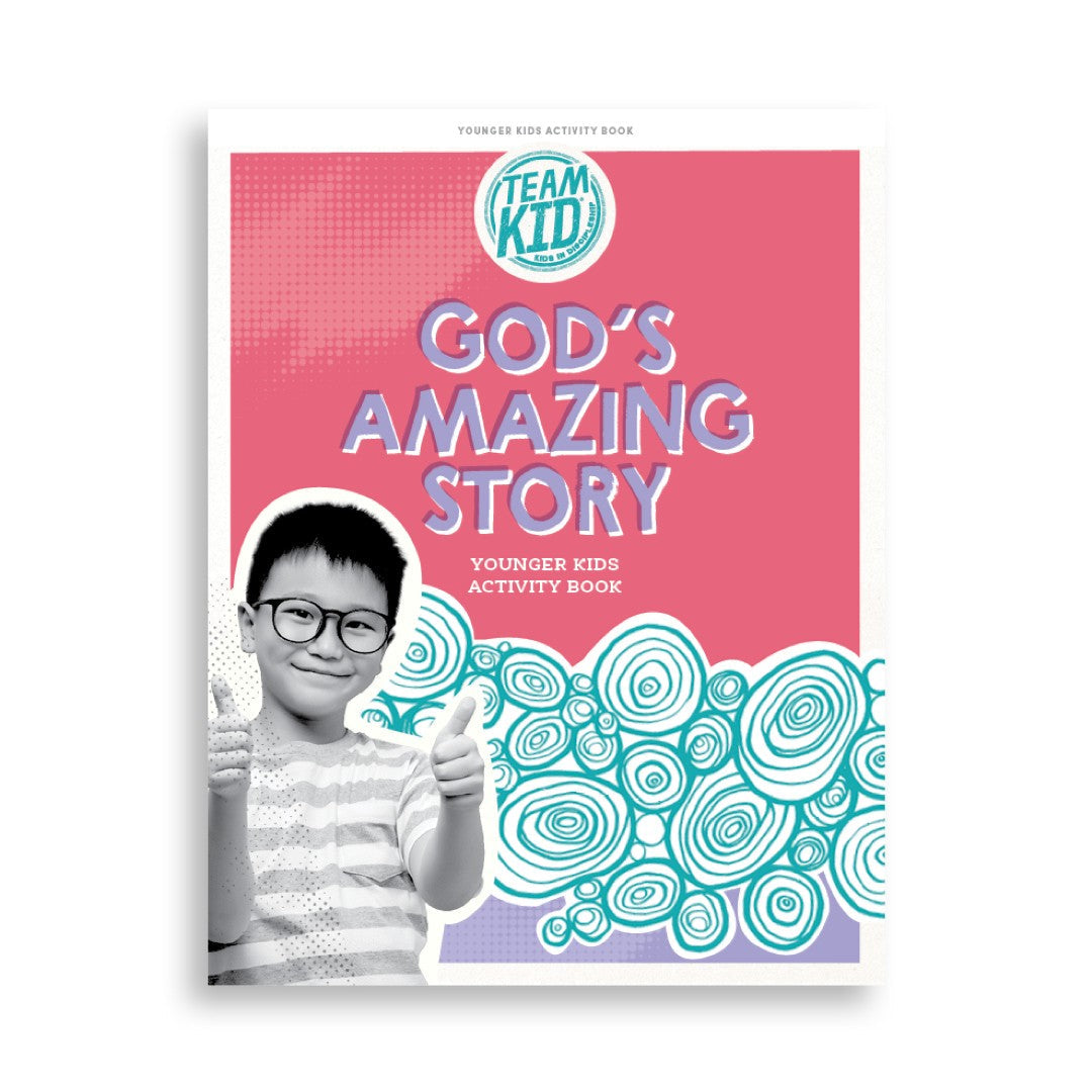 TeamKID: God's Amazing Story Younger Kids Activity Book - Re-vived