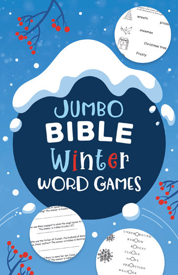 Jumbo Bible Winter Word Games - Re-vived