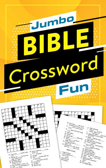 Jumbo Bible Crossword Fun - Re-vived