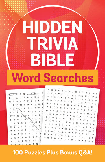 Hidden Trivia Bible Word Searches - Re-vived