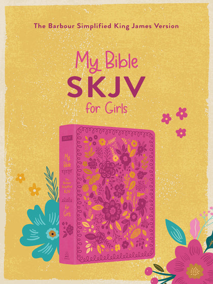 My Bible SKJV For Girls (Pink And Gold) - Re-vived