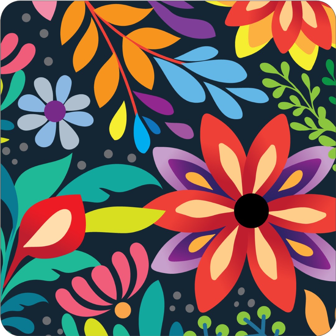 Bless You Flowers Coaster - Re-vived