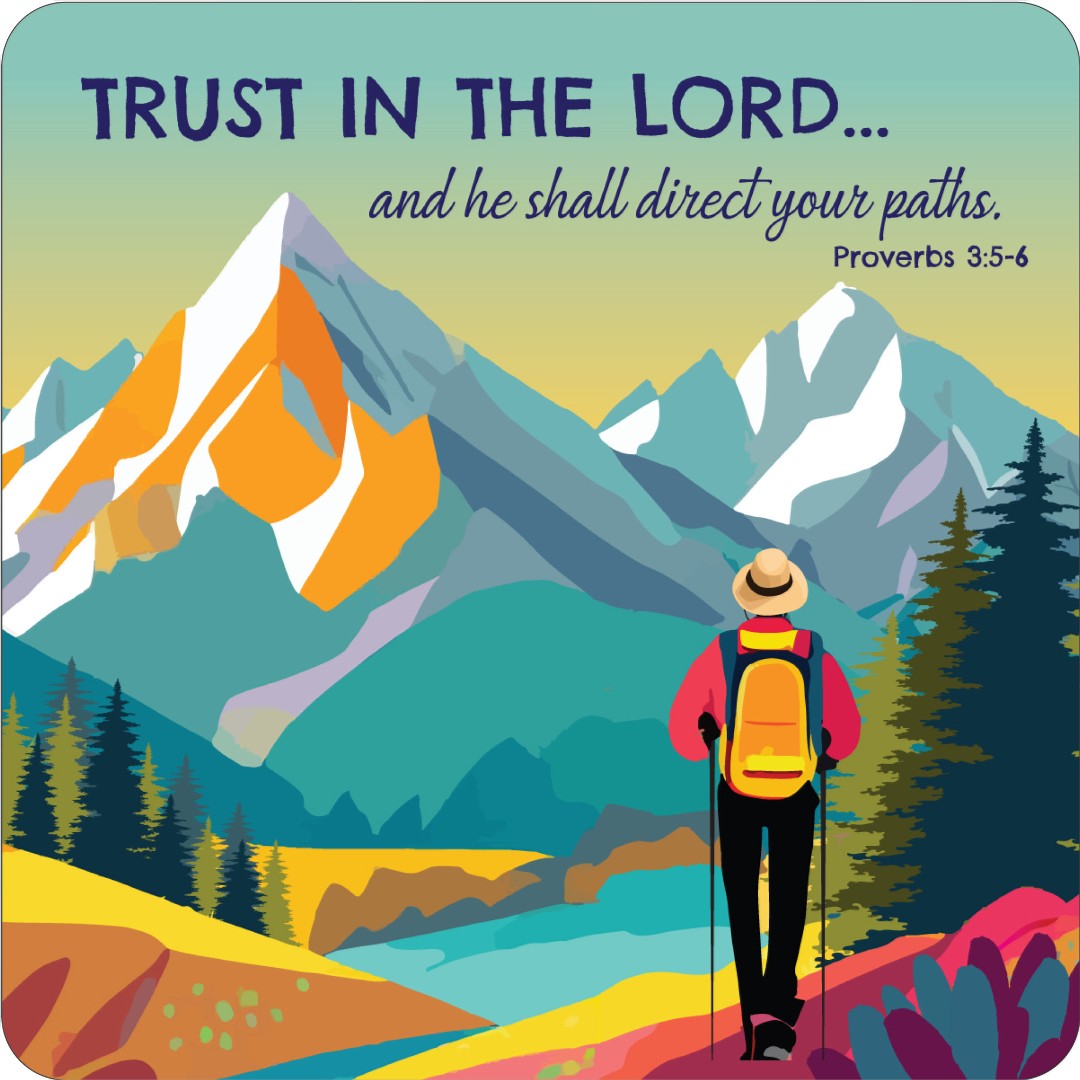 Trust In The Lord Coaster - Re-vived