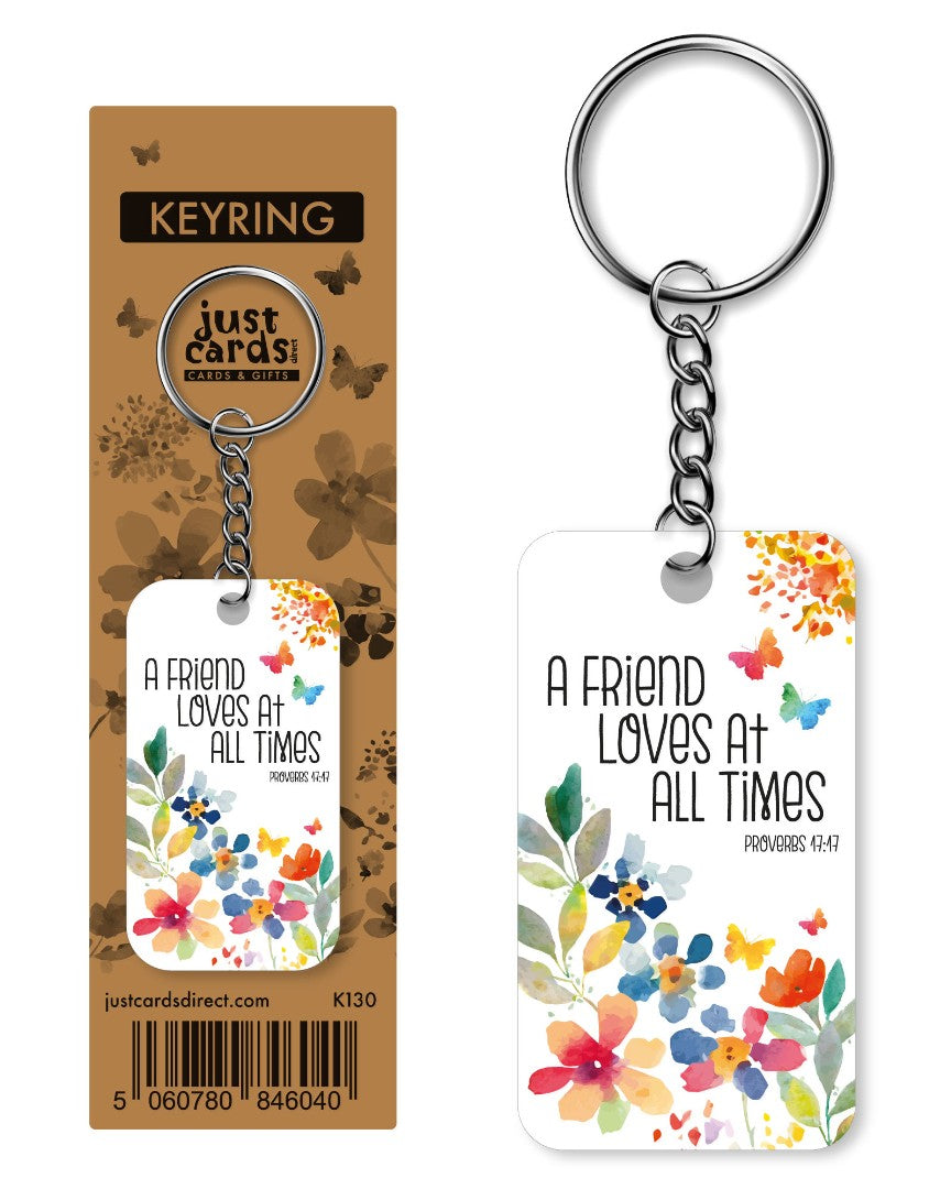 A Friend Loves Keyring - Re-vived