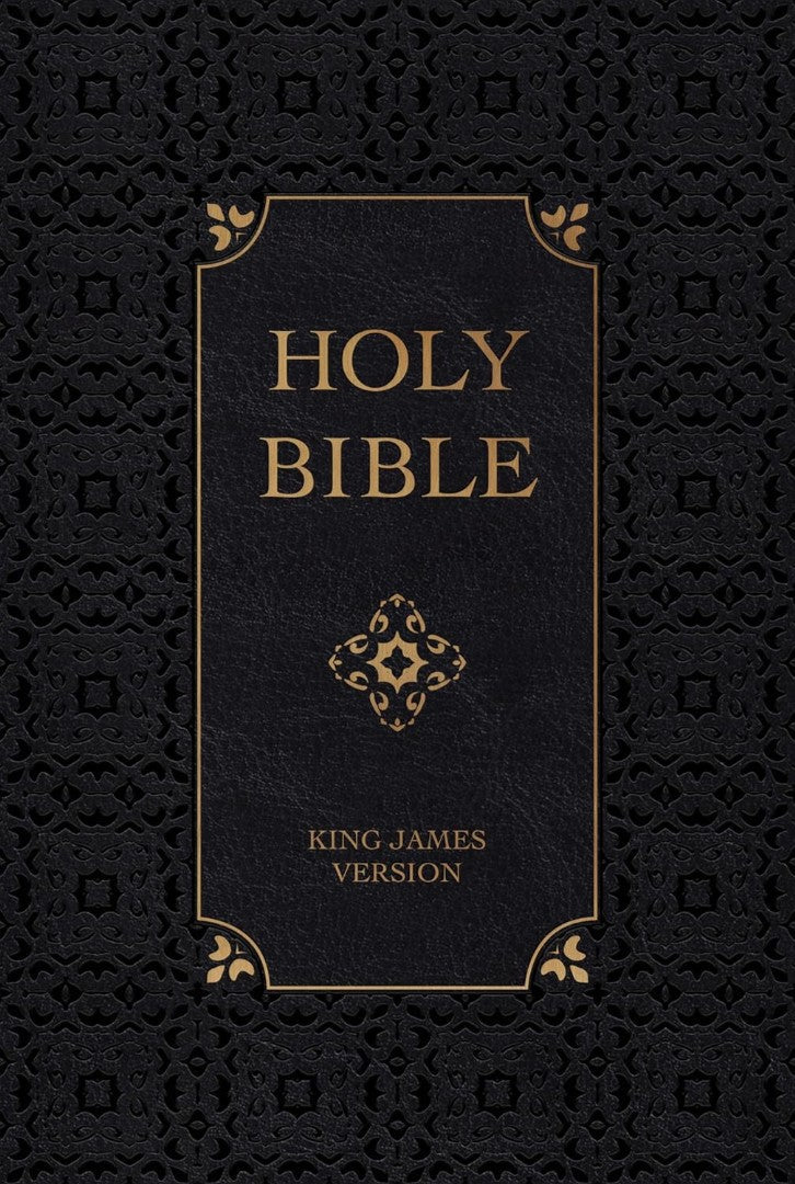 KJV Holy Bible Giant Print Obsidian - Re-vived