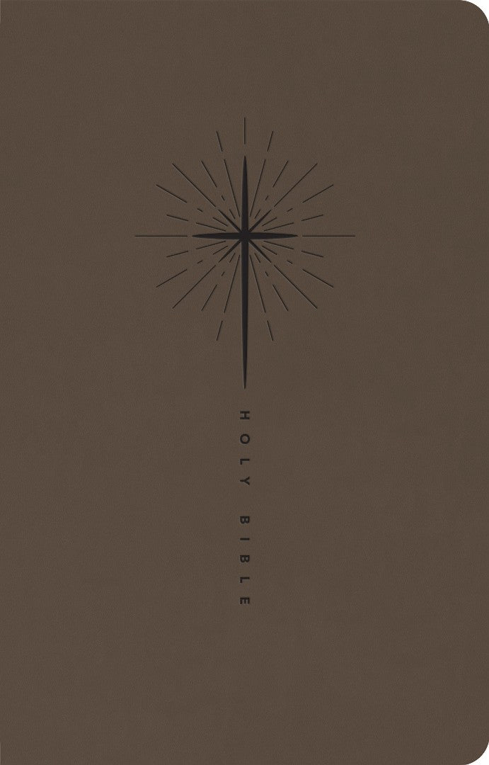 NLT Premium Gift Bible, Filament Enabled, Star Cross Taupe - Re-vived