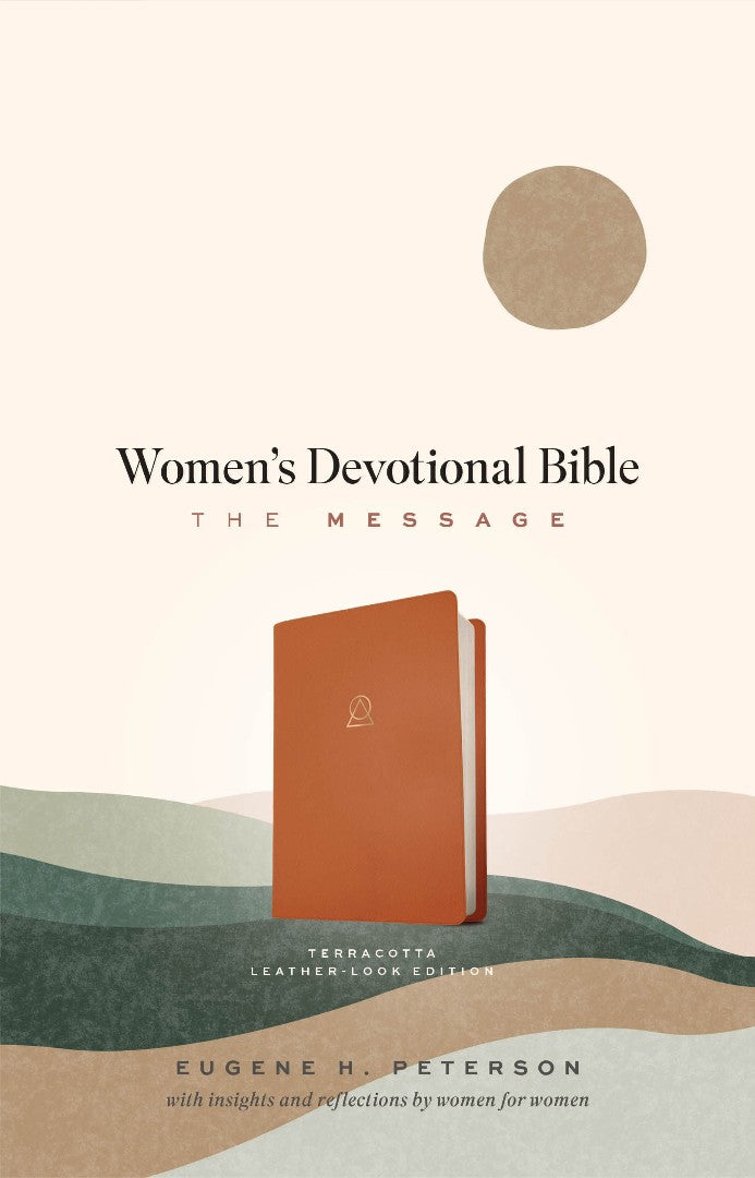 Message Women's Devotional Bible, Terracotta - Re-vived