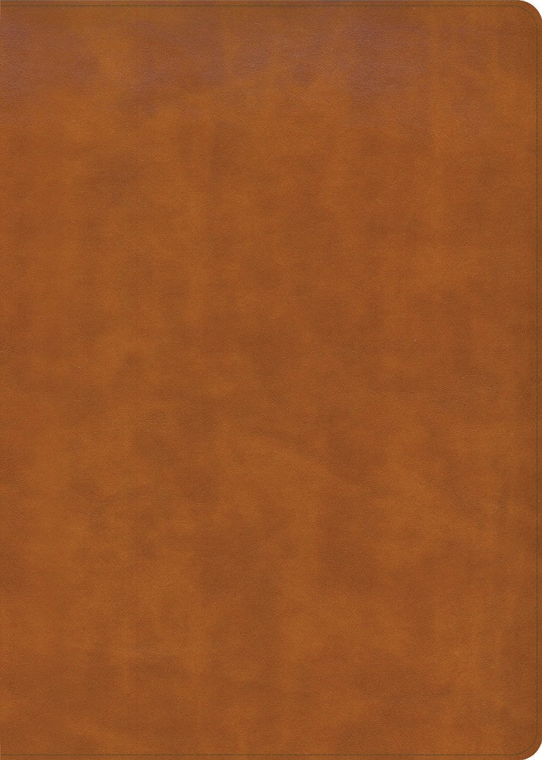 CSB Women's Study Bible, Saddle Brown Genuine Leather - Re-vived