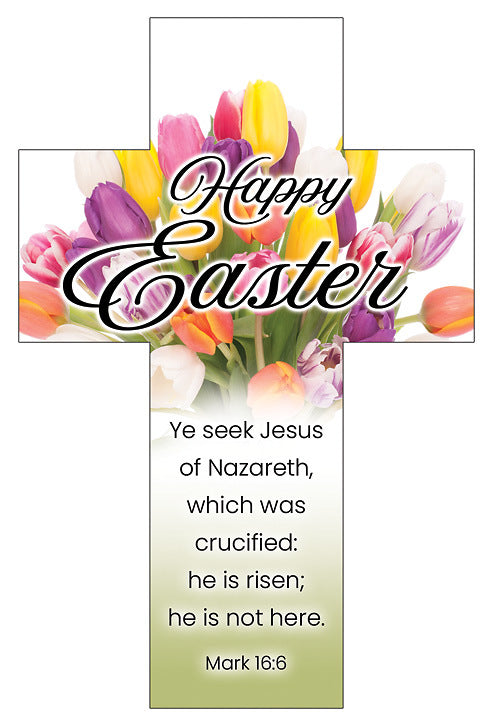 Happy Easter Bookmark (pack of 25) - Re-vived