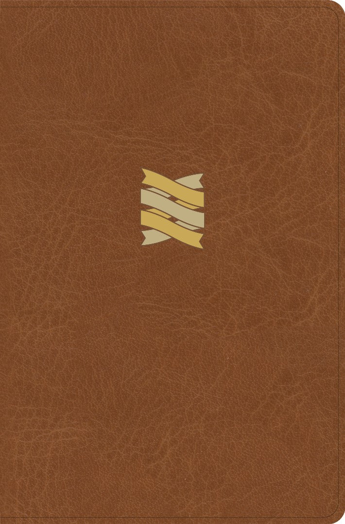 CSB Connecting Scripture New Testament, Brown Leathertouch - Re-vived