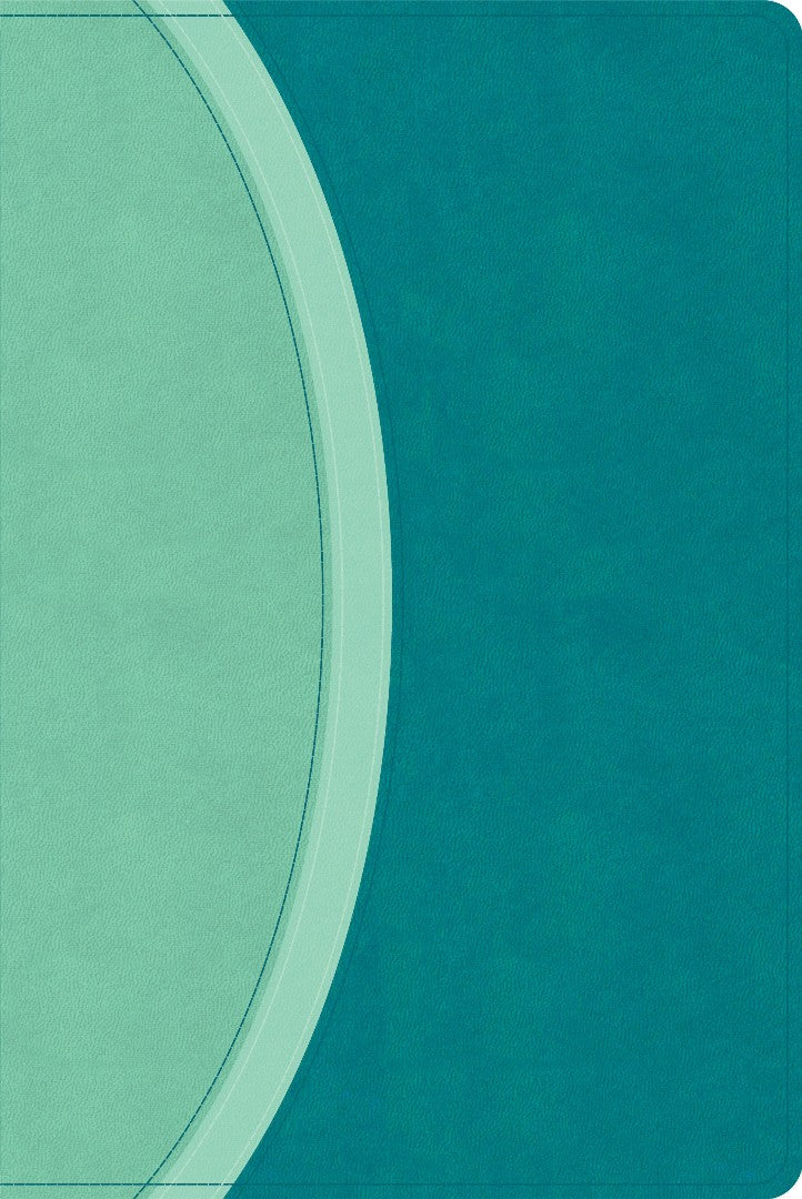 CSB Rainbow Study Bible, Teal Leathertouch (Limited Edition) - Re-vived