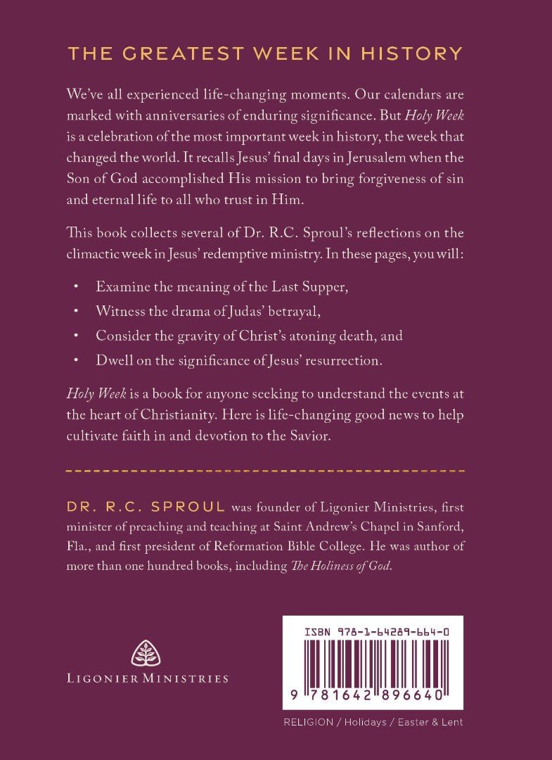 Holy Week - Re-vived
