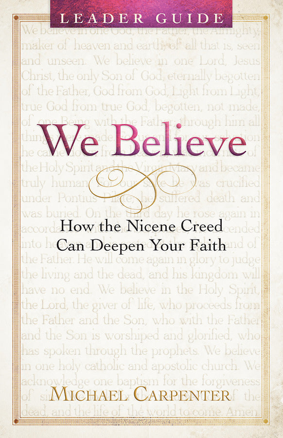 We Believe Leader Guide - Re-vived