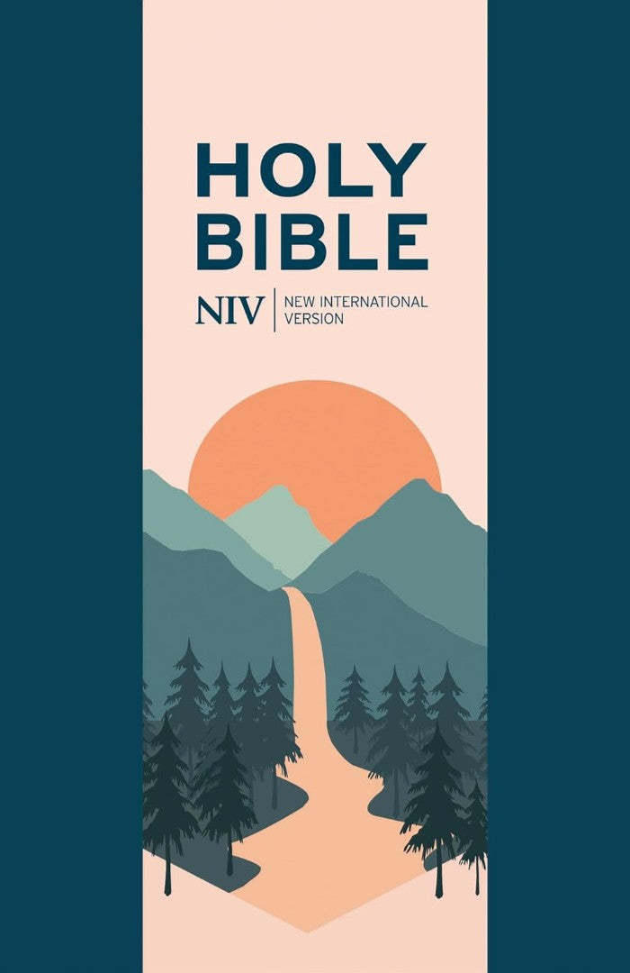 NIV Larger Print Personal Navy Blue Bible - Re-vived