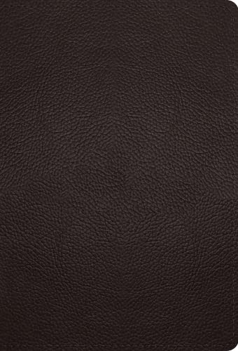 ESV Large Print Compact Bible, Red Letter, Buffalo Leather - Re-vived