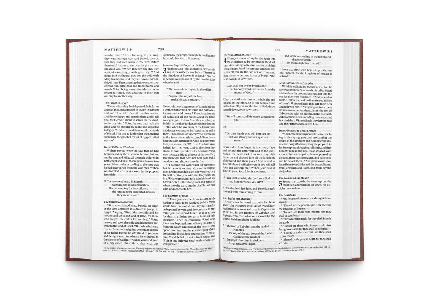ESV Church Bible, Burgundy - Re-vived