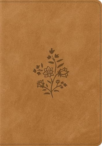 ESV Single Column Journaling Bible, Large Print, Caramel - Re-vived