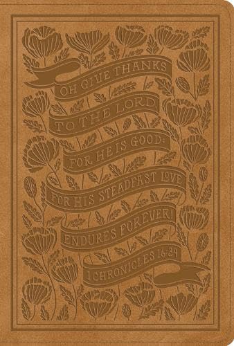 ESV Women's Study Bible, Nubuck Caramel - Re-vived