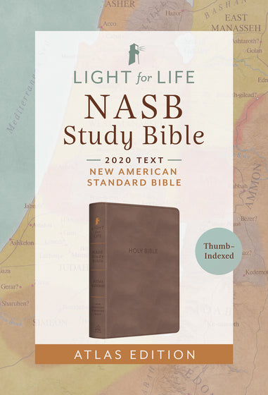 Light For Life NASB Study Bible- Atlas Edition Thumb Indexed - Re-vived