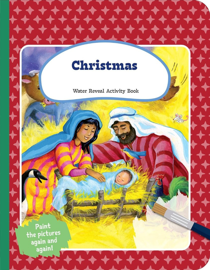Christmas - Water Reveal Activity Book - Re-vived