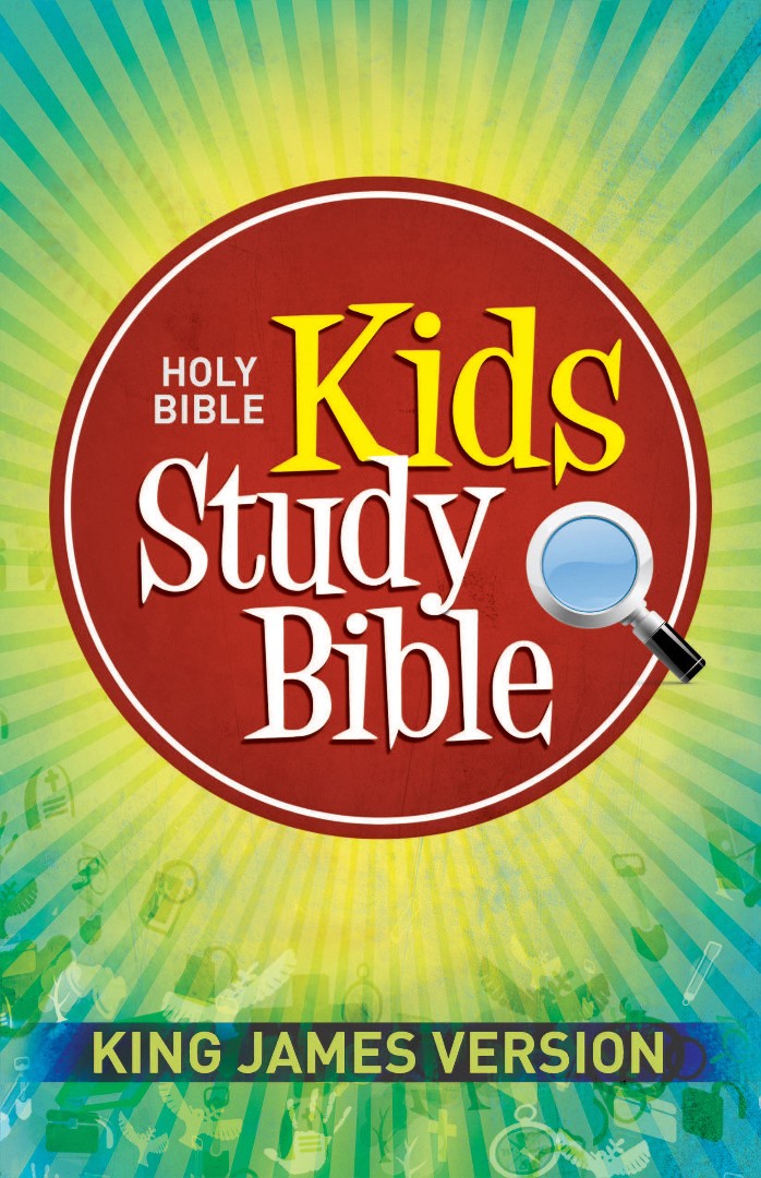 KJV Kids Study Bible, Hardcover, Red Letter - Re-vived