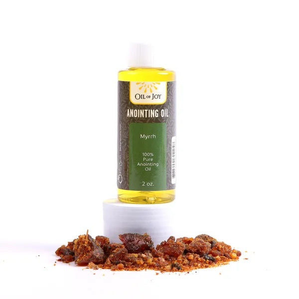Anointing Oil Myrrh 2 oz Bottle - Re-vived