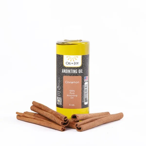 Anointing Oil Cinnamon 4 oz Bottle - Re-vived