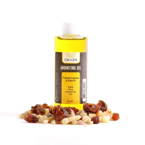 Anointing Oil Frankincense & Myrrh 4 oz Bottle - Re-vived