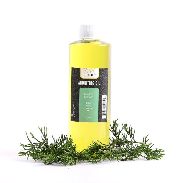 Anointing Oil Cedars of Lebanon 8 oz Bottle - Re-vived