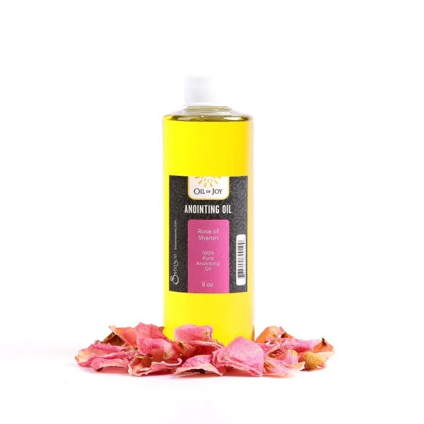 Anointing Oil Rose of Sharon 8 oz Bottle - Re-vived