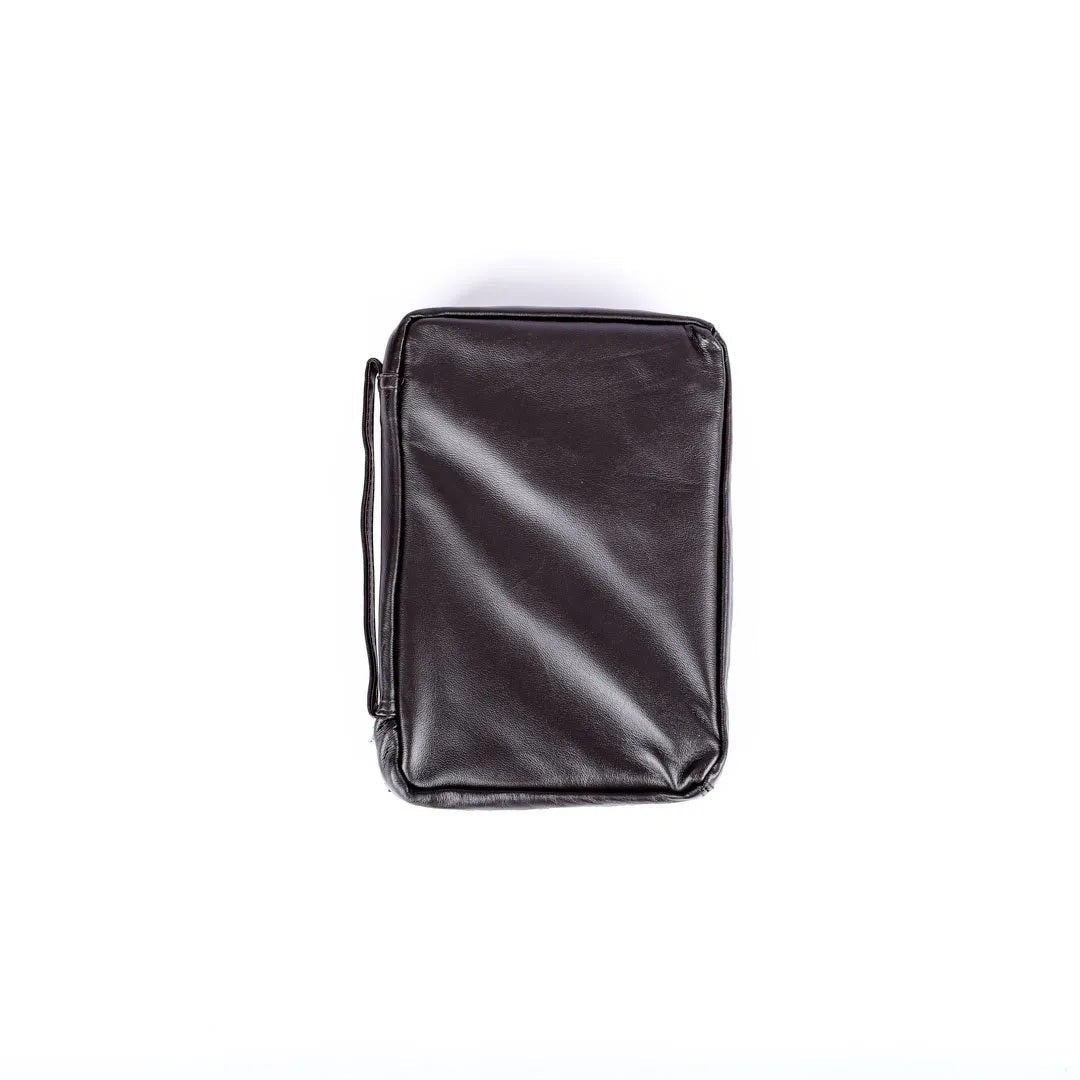 Bible Cover Lambskin Brown Large