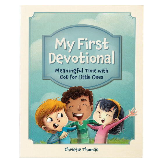 My First Devotional Teal Hardcover Devotional Book - Re-vived