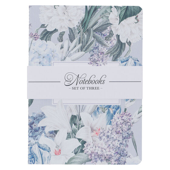 Graceful Peonies Large Notebook Set - Proverbs 31 - Re-vived