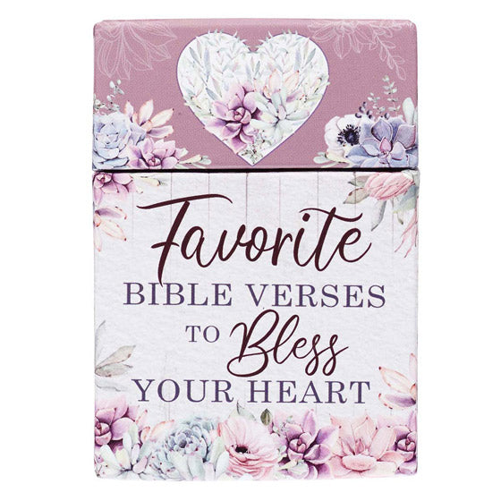 Favorite Bible Verses To Bless Your Heart Box Of Blessings - Re-vived