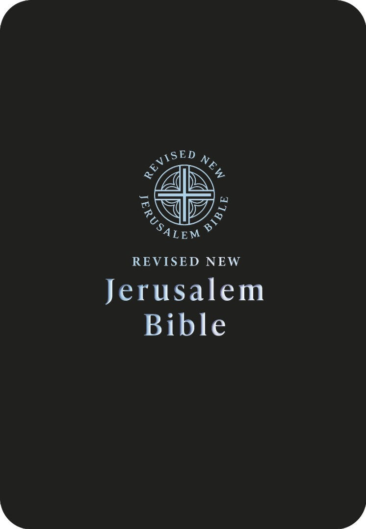 RNJB Popular Black Imitation Leather Bible - Re-vived