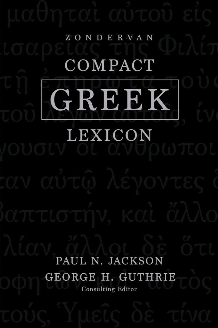 Zondervan Compact Greek Lexicon - Re-vived