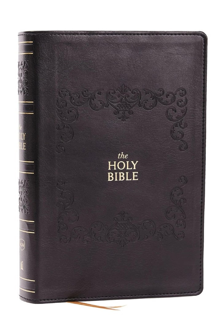 KJV Holy Bible: Personal Size Giant Print, Black Leathersoft - Re-vived