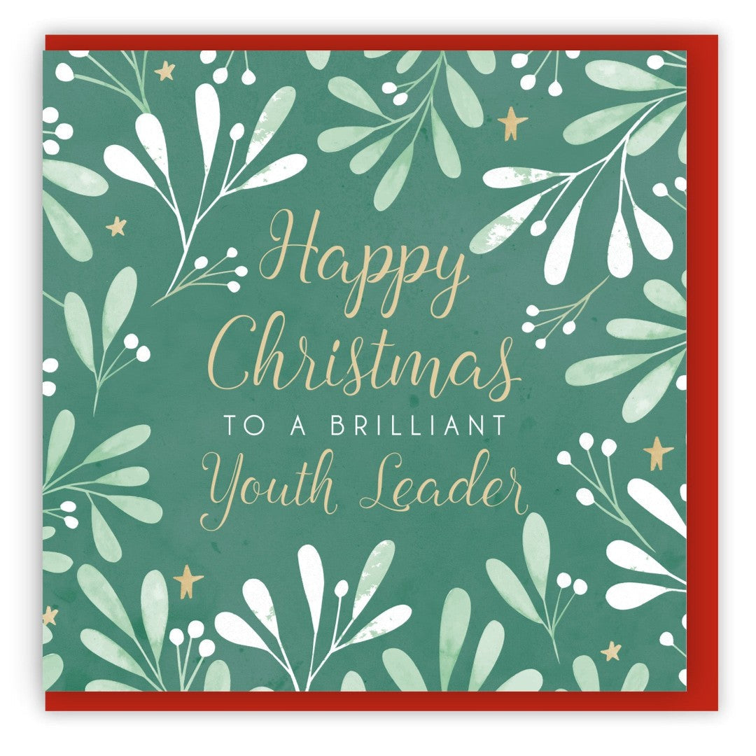 Happy Christmas To A Brilliant Youth Leader Single Christmas - Re-vived