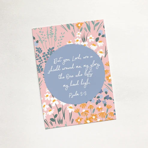 Shield Around Me Mini Sharing Card - Re-vived