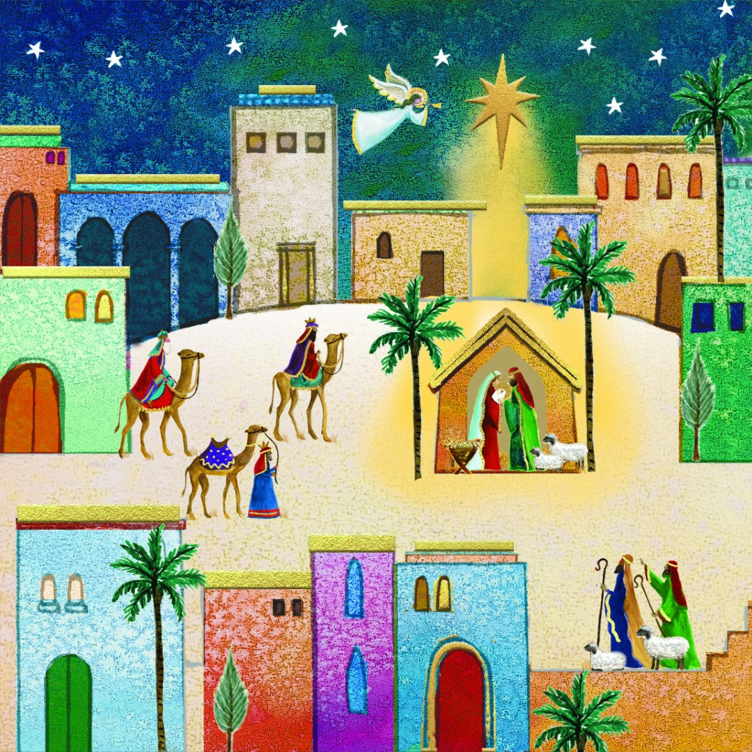 Tearfund - Bright Bethlehem (Pack Of 10) - Re-vived