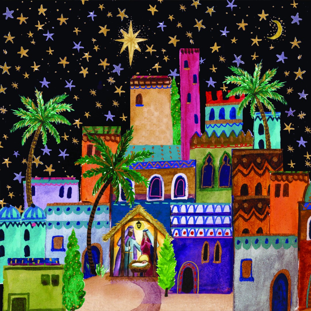 Tearfund - O Little Town Of Bethlehem (Pack Of 10) - Re-vived