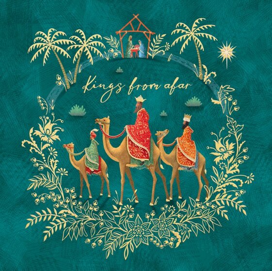Kings From Afar - The Magi (Pack of 4) - Re-vived