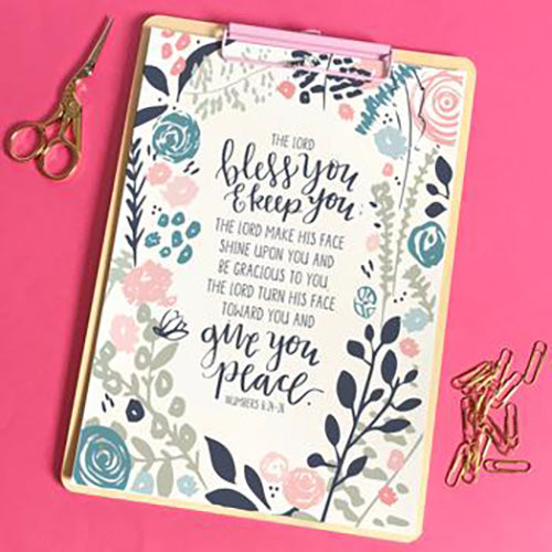 The Lord Bless You by Emily Burger - A5 Print - Re-vived