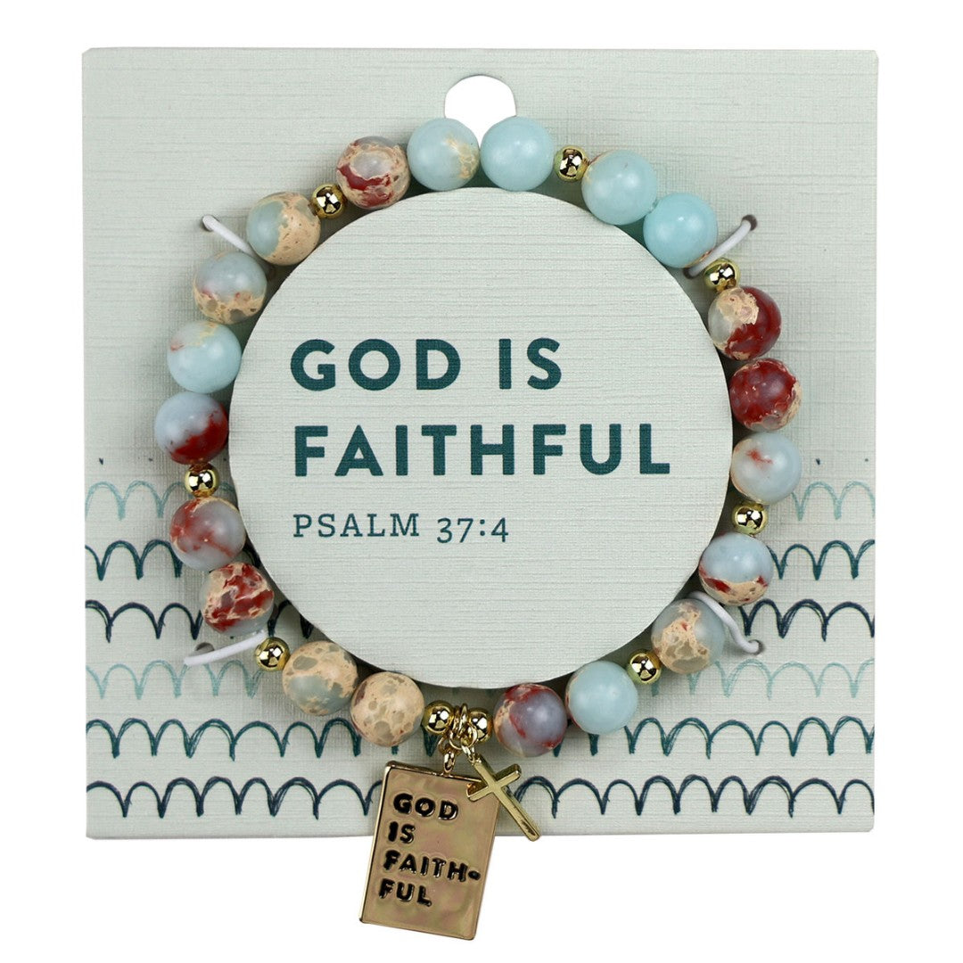 God is Faithful Bracelet - Re-vived
