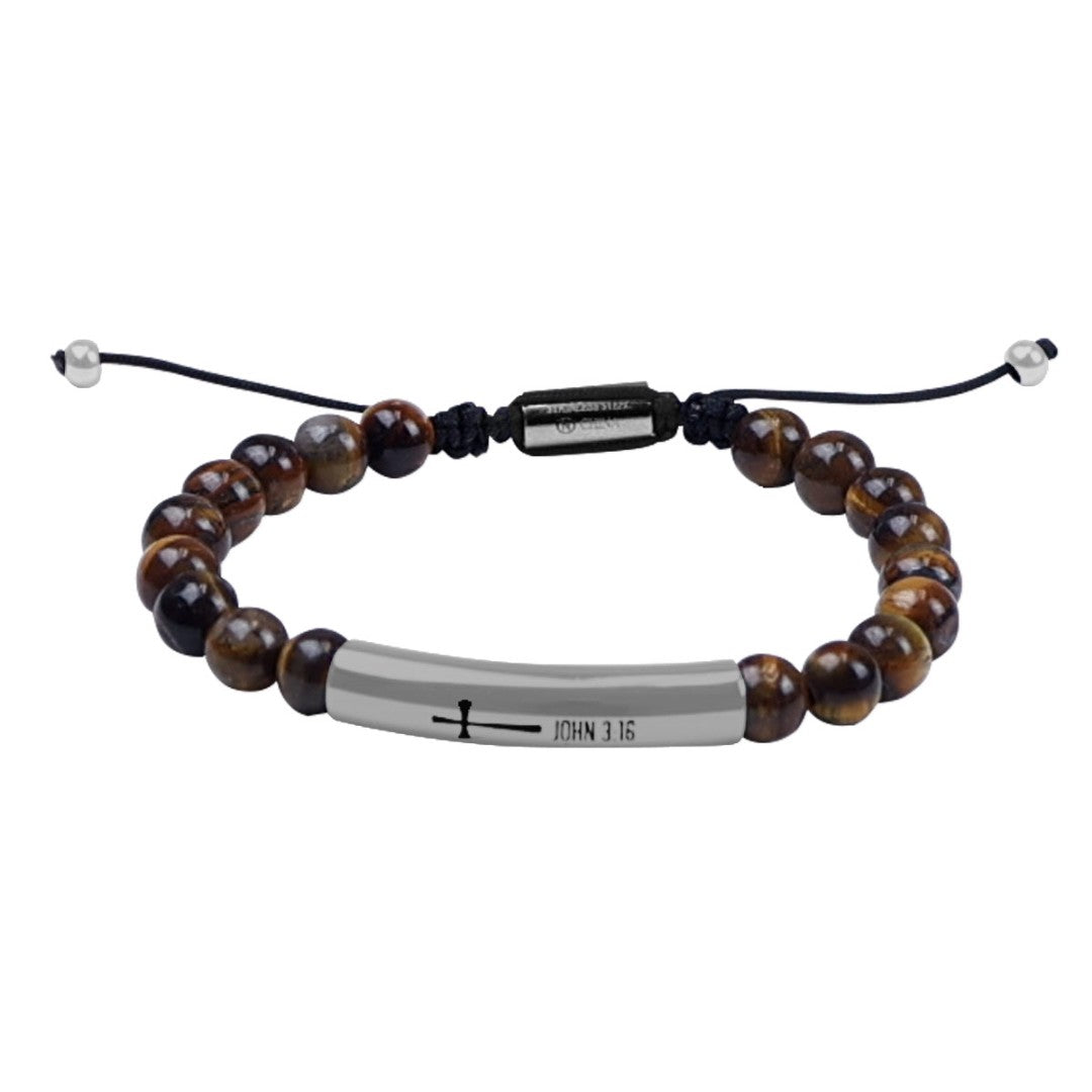 John 3:16 Bead Bracelet - Re-vived