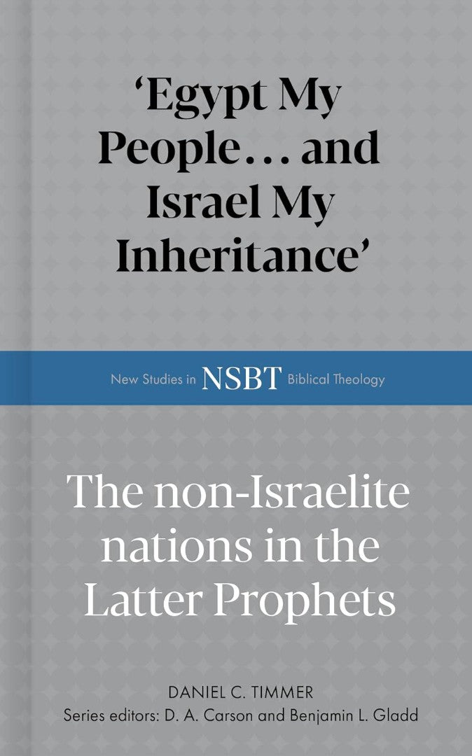 Egypt My People... and Israel My Inheritance - Re-vived
